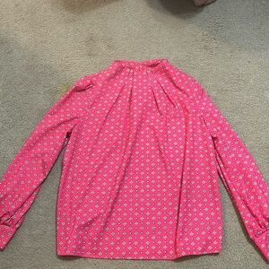 Hot pink blouse